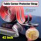 Table Corner Protector Silicone Strap Baby Anti-Collision Edging Soft Silicone Strap - 42 Inch